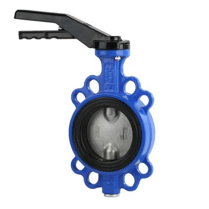 Two Shaft Wafer Type Butterfly Valve