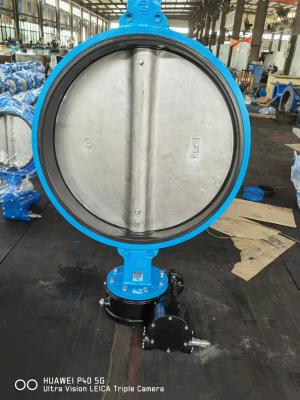 Wafer Type Butterfly Valve CF8M  Disc EPDM Seat  Gear Operator